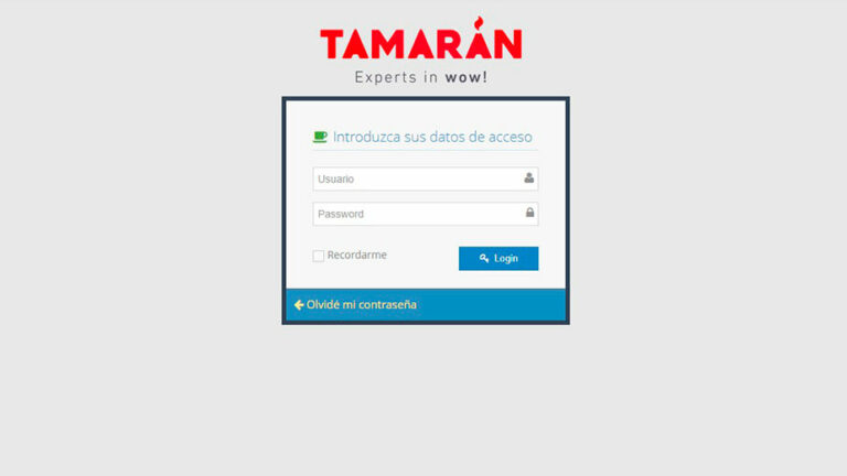 Aplicación web de gestión para Tamarán